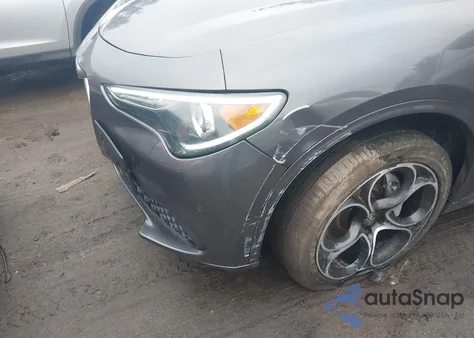 2022 Alfa Romeo Stelvio Ti Awd из США, поврежденный, VIN ZASPAKBN6N7D31686